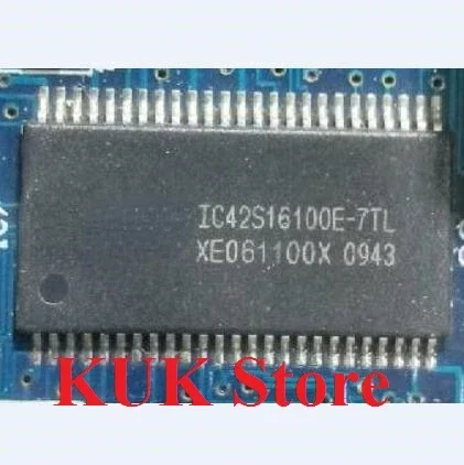 오리지널 IC42S16100E-7TL