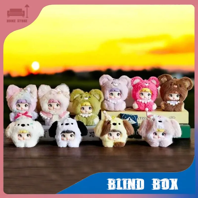 

Adorable Plush Doll Blind Box Nommi V4 Series Kawaii Mystery Box Anime Figure Vinyl Face Surprise Bag Pendant for Girl Toy Gift