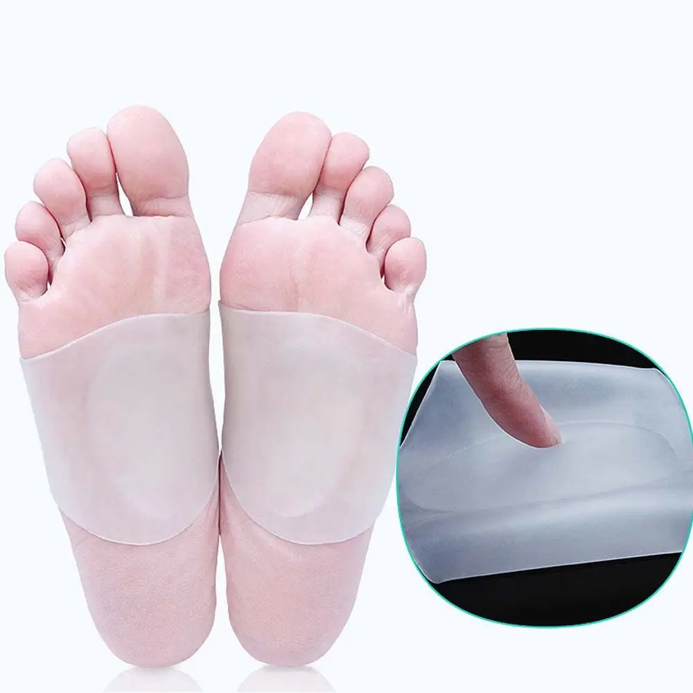 Fasciiti Kussen Voetverzorging Tool Siliconen Orthopedische Schoenen Pads Platte Voeten Corrector Binnenzool Orthopedische Steunzool Voeten Boog Brace