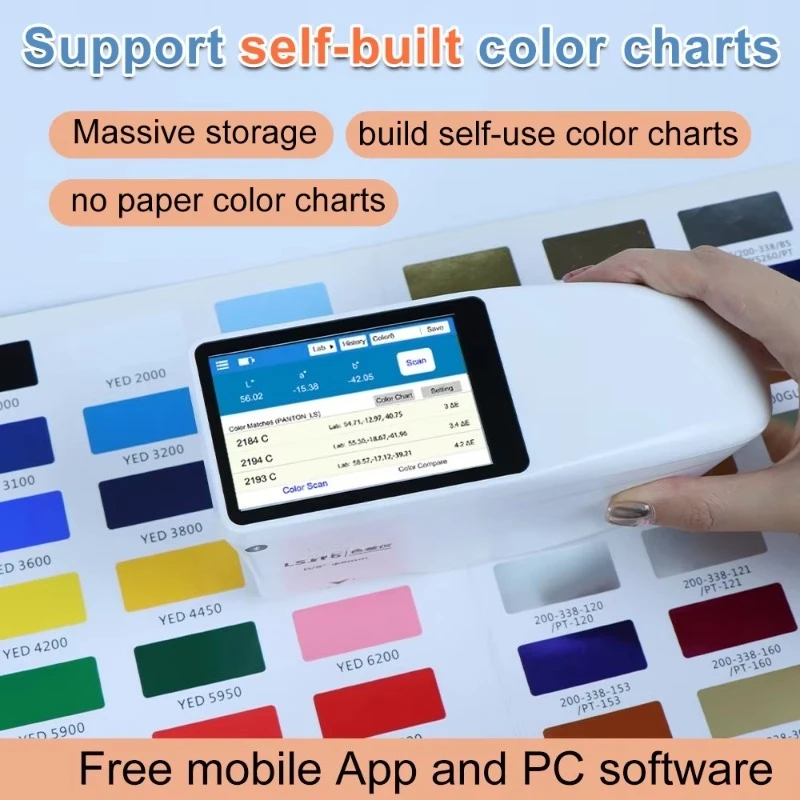 مقياس الألوان الضوئي الرقمي المحمول سعر مقياس الألوان الضوئي لقياس ألوان الطلاء