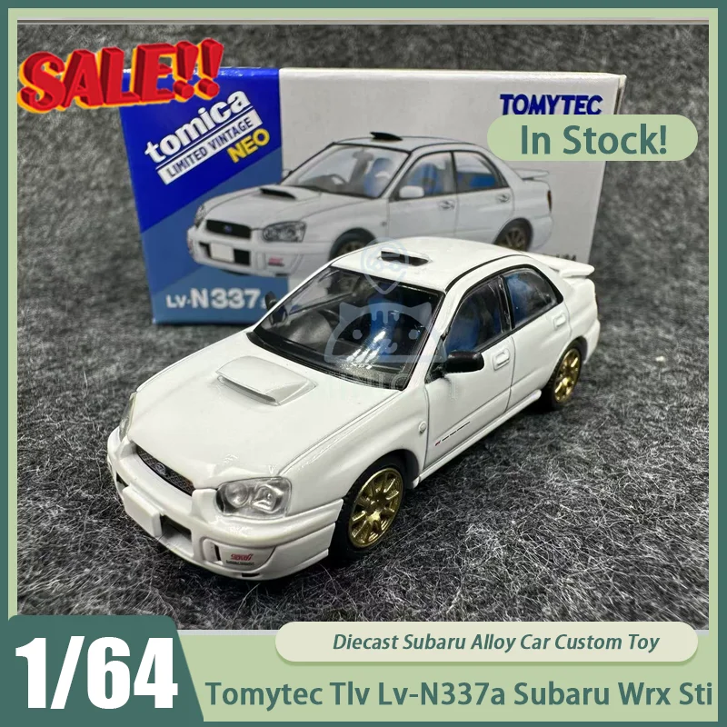 

Новинка в наличии Tomytec Tlv 1:64 Lv-N337a Subaru Wrx Sti Spec C Модель автомобиля из сплава Миниатюрные литые под давлением украшения Subaru Пользовательские игрушки для детей