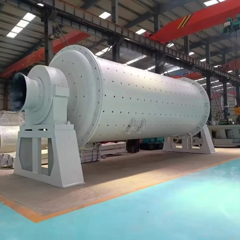 Wet Continuous Discharge Ball Mill Wear Resistant Cylinder For Gold Ore Fine Grinding Low Maintenance Cost Customized