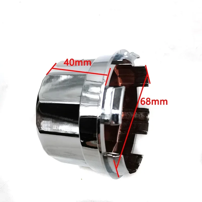 2pcs Decorative Cover Electroplating Special Hub Caps for 8 Inch 10-inch 12-inch 14-inch Alloy Wheels ATV Quad Accessories