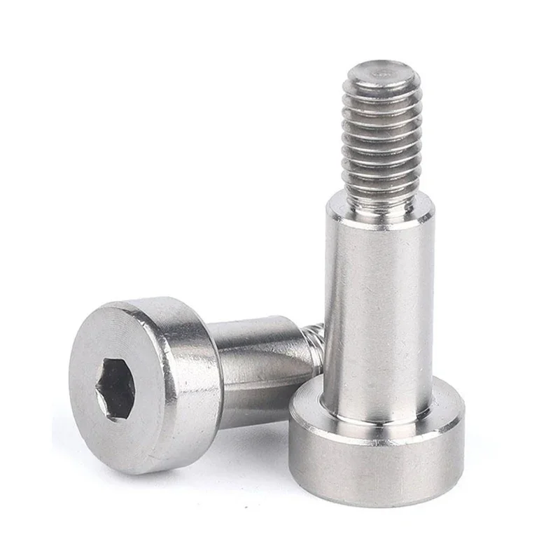 304 Stainless Steel M2 M2.5 M3 M4 M5 M6 M8 M10 Hex Hexagon Socket Head Roller Bearing Shoulder Screw Bolt