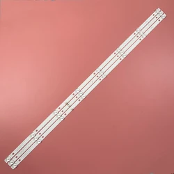 Striscia di retroilluminazione a LED 8 lampade per BBK 43LEM-1043/FTS2C 43LEM-5043/FTS2C 43LEX-5058/FT2C JS-D-JP43DM-A81EC B82EC E43DM1000 MCPCB