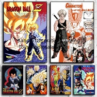 Anime Peripheral Dragon Ball Z HD Poster Canvas Print Goku Vegeta Trunks Painting Wall Art Picture Home Decor Background Gifts