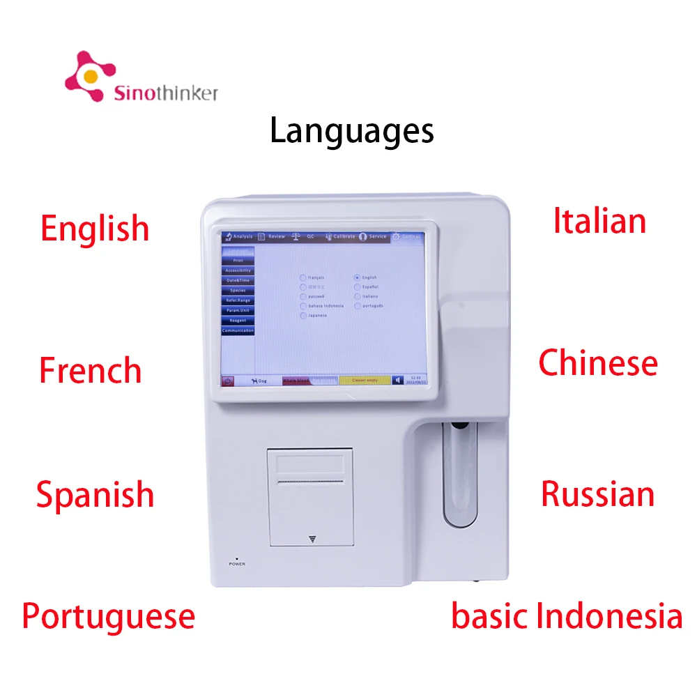 Open system full auto hematology analyzersb19 china hematology analyzer vet hematological analyzer zytopia