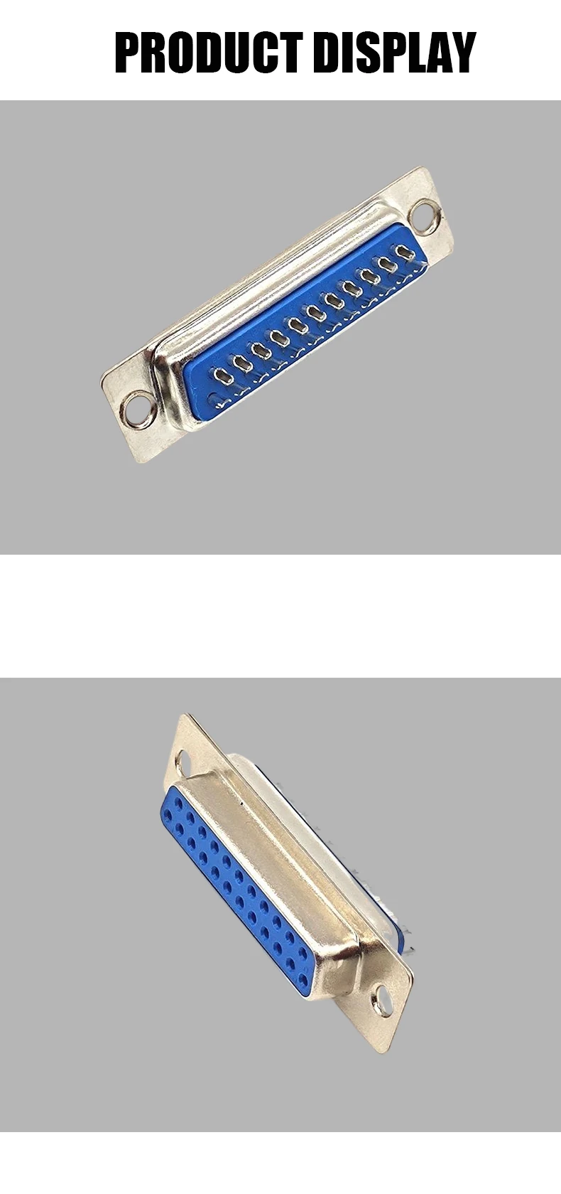 Female 23 PIN DB23 D-SUB Miniature Solde Connector Compatible with Amiga Video Output
