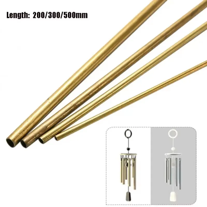 Brass tube 200/300/500mm Length Round Brass alloy Pipe Straight Brass  2mm~25mm OD brass pipe modeling Cutting Tool