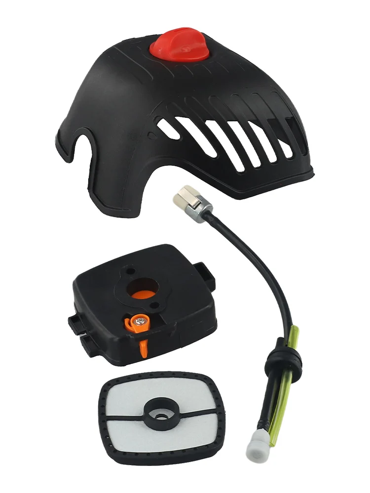 Sleek Design of the Air Filter Cover & Cleaning Case Fits Perfectly on the 215 Model Alongside Necessary Fuels Lines