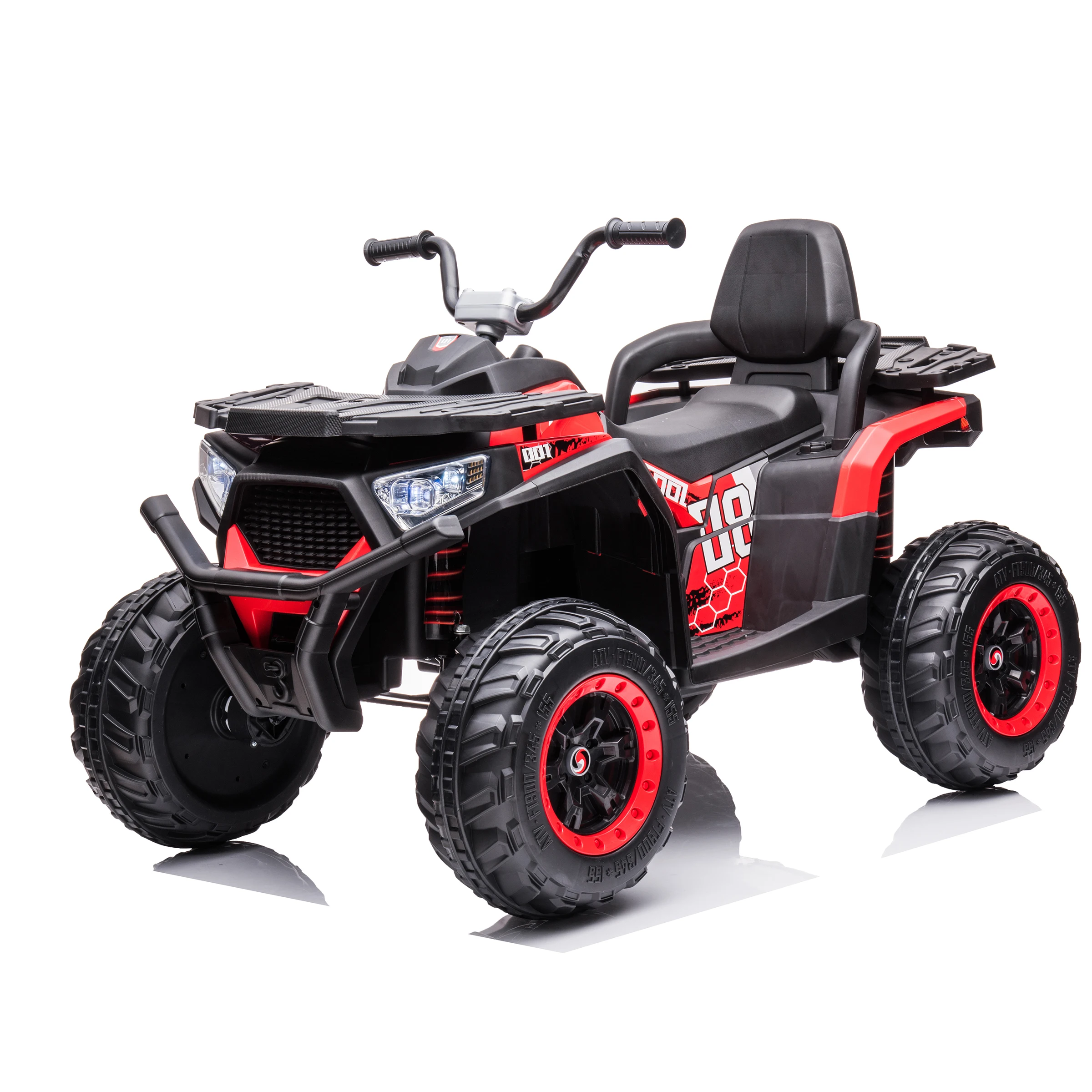 Big Wheels Kids ATV Children Electric Motorcycle Power Battery 4WD Suspension Music Light Ride on Car