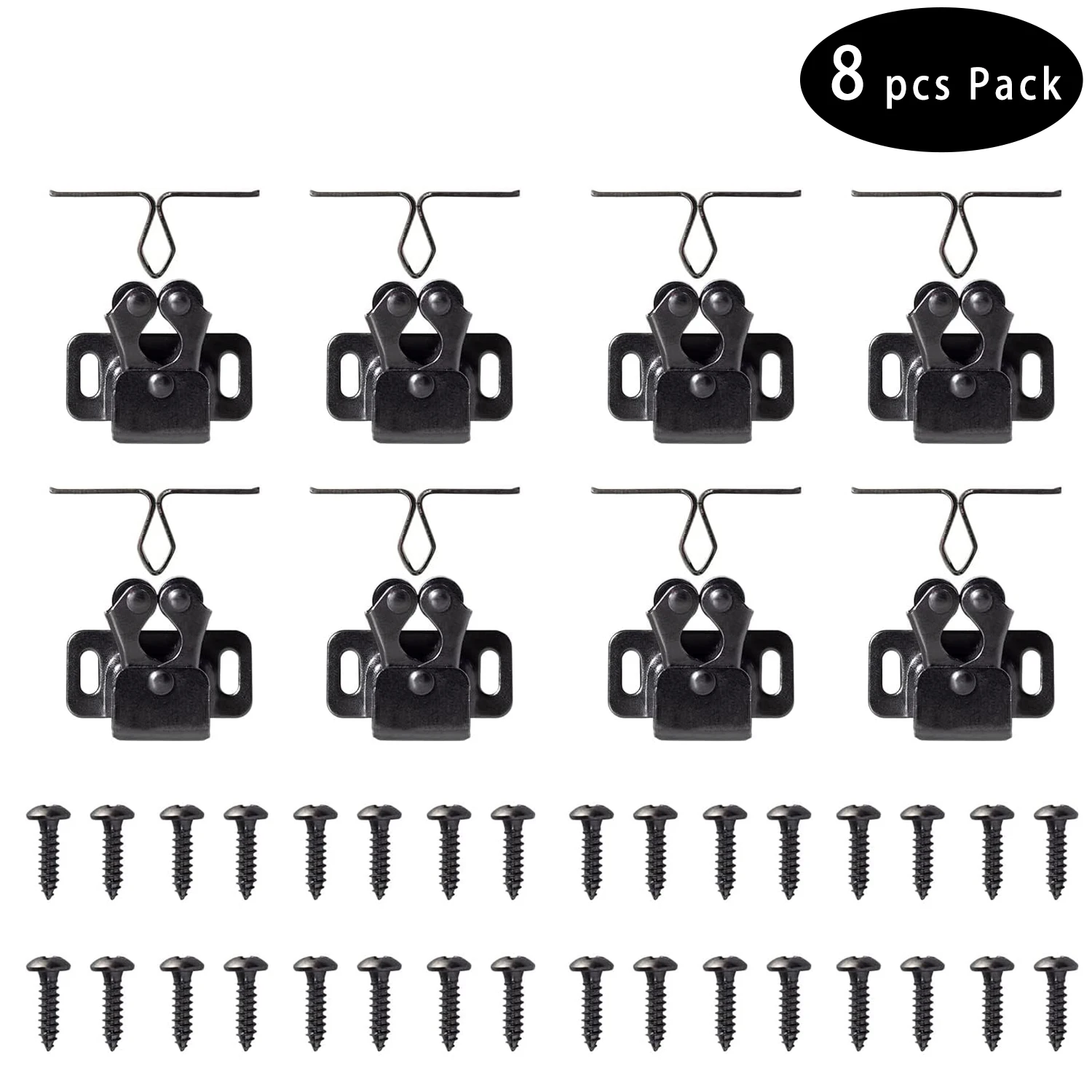 Variant: Black Nickel 8pcs