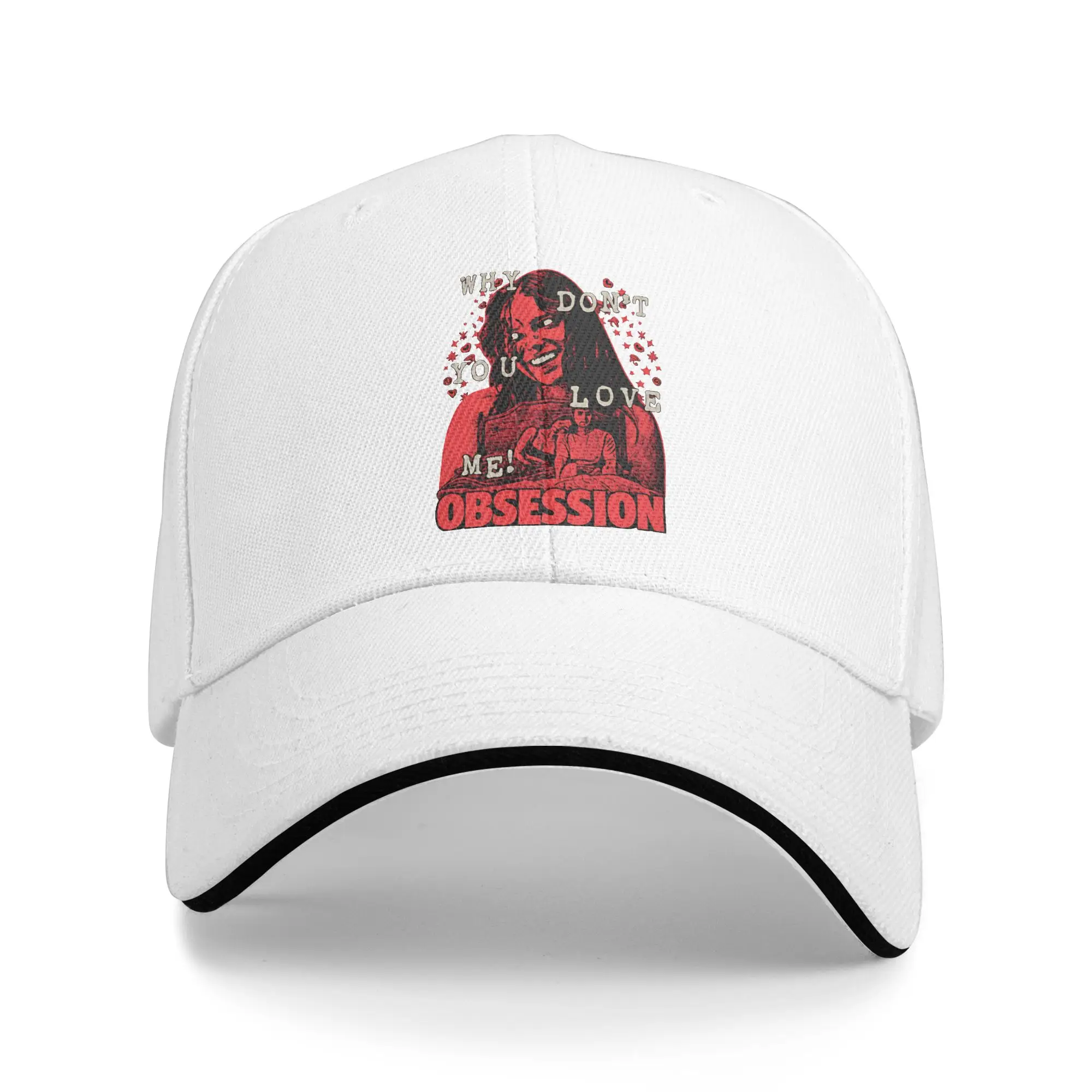 Casquettes de baseball Obsession Movie Hip Hop Nikki Sandwich Cap Unisexe Réglable Dad Hat Activités