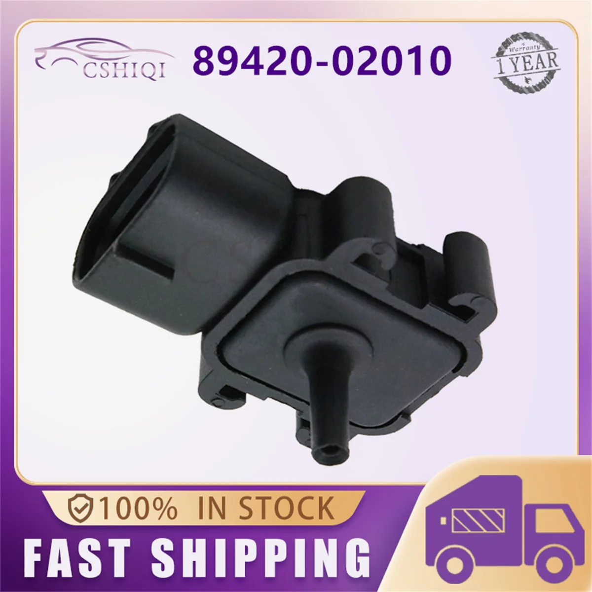 Capteur de pression absolue du collecteur 89420-02010 pour Toyota Camry 2000-2001, Celica 1998-1999, Solara 1999-2001 8942002010