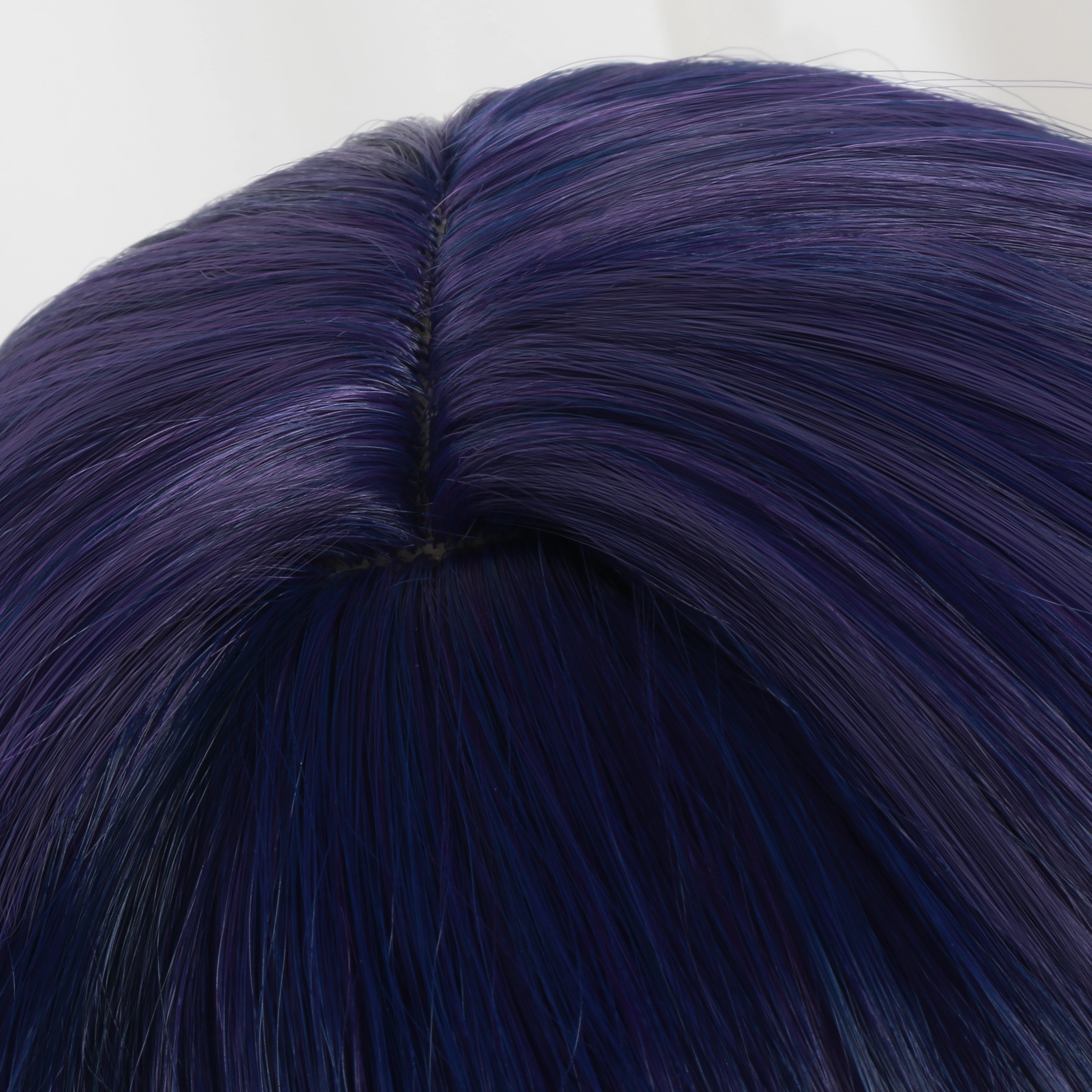 Game Genshin Impact Cosplay Version Raiden Shogun Baal Wig Genshin Impact Shogun Baal Cosplay Long Gradient Dyeing Wigs