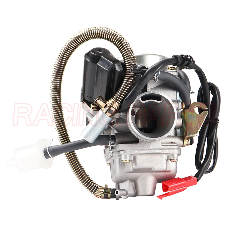 Carburetor PD24J with Electric Choke For GY6 125cc 150cc Scooter Moped Buggy152QMI 157QMJ ATV Go kart Engine Carb 24mm
