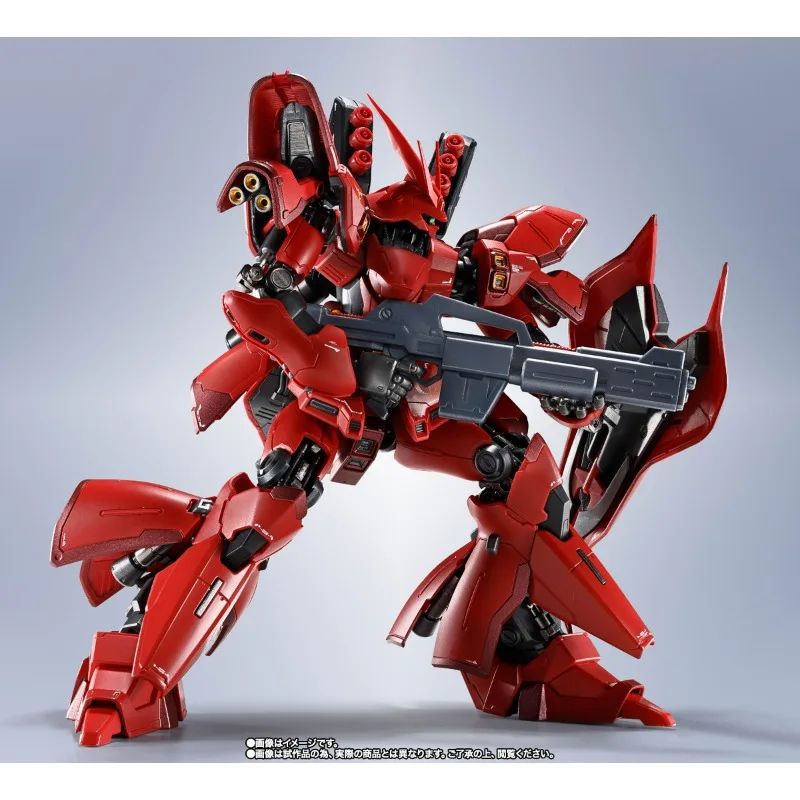Bandai SIDE MS MSN-04 Sazabi METAL ROBOT SPIRITS Action Figure Gundam Char's Counterattack Anime Original Collectible Model