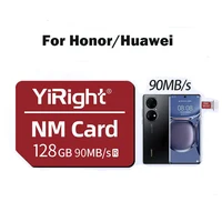 Tarjeta NM 256GB 128GB 64GB Nano tarjetas de memoria SD para Huawei P60 P40 P50 Mate 30 Pro RS Nova Honor NM TF USB tipo C lector de tarjetas