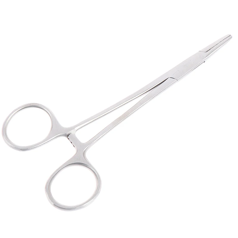 12CM Needle Clamp Suture Needle Holder Forceps For Livestock Animal Veterinary Instruments Farm Medical Surgery Teaching Tools