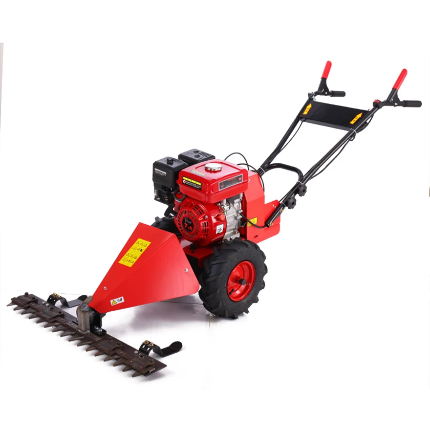 Small Hand Pushed Self Propelled Lawn Mower Pasture Harvester Orchard Vegetable Garden Weeding And Trimming Machine