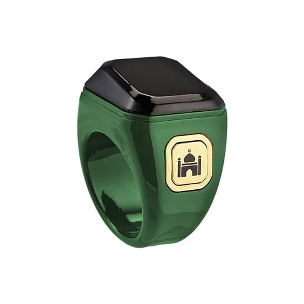 Smart Zikr Ring with Digital Counter & Vibration Reminder