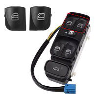 2Pcs Window Switch Cover Accessories New For Mercedes W203 C-CLASS Power Window Button Switch Console Cover C320 C230 C240 C280