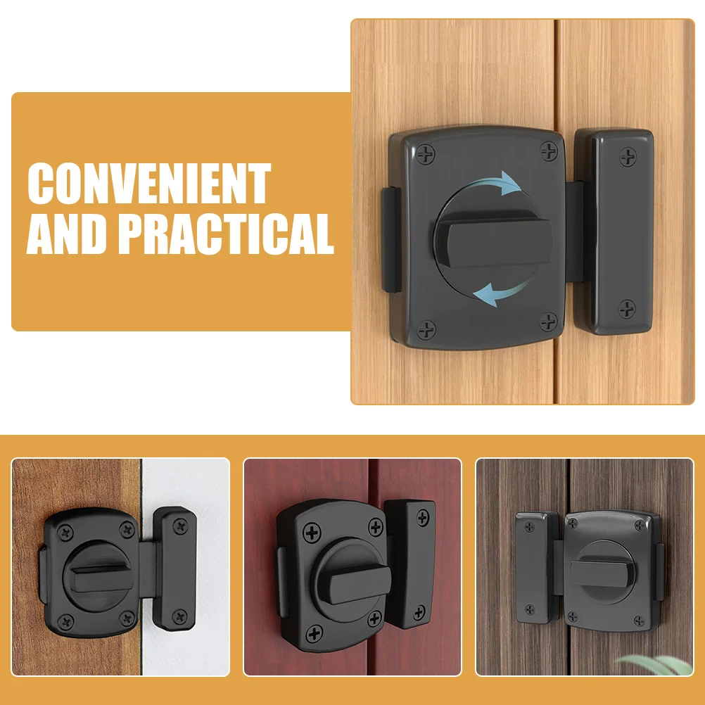 مزلاج الباب الشريحة الترباس سبائك الزنك قفل موثوق قوي للحمام غرفة نوم شاشة الفرنسية العلية داخل الباب الأمن المزالج