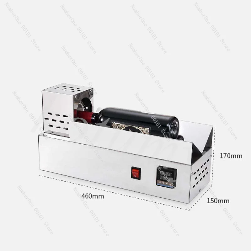 Heat Shrinker Wrapping Machine 110/220V Cap Shrinking Tool Equipment For Heat Seal Film Bottles Cap