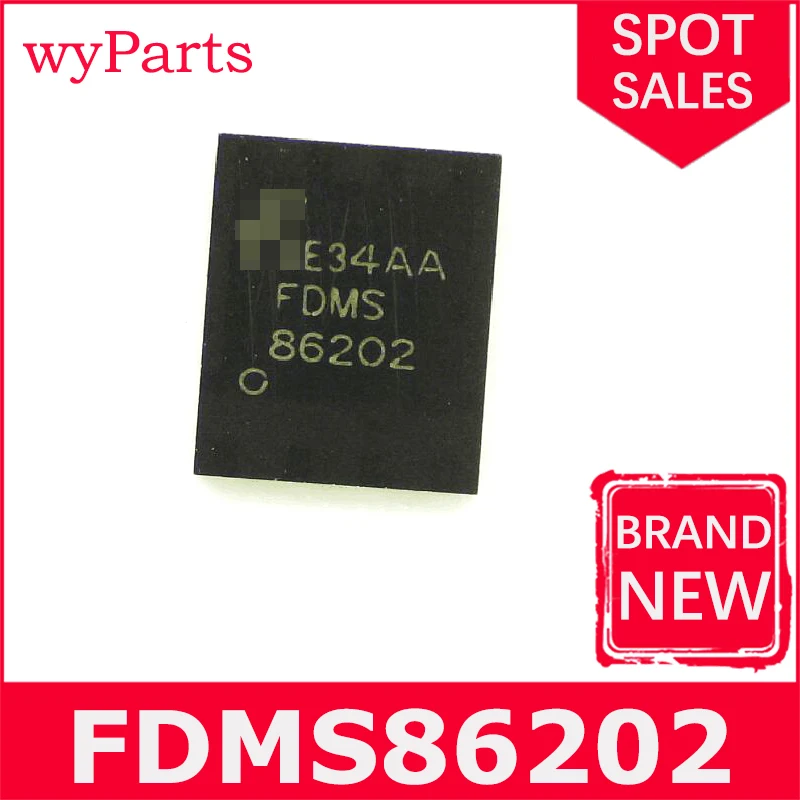 

Новинка/1 шт. FDMS86202 MOSFET PQFN8 N-Channel 120 V 2,7 a (Ta) 156W (Ta), W (Tc), поверхностное крепление 8-PQFN (5x6)