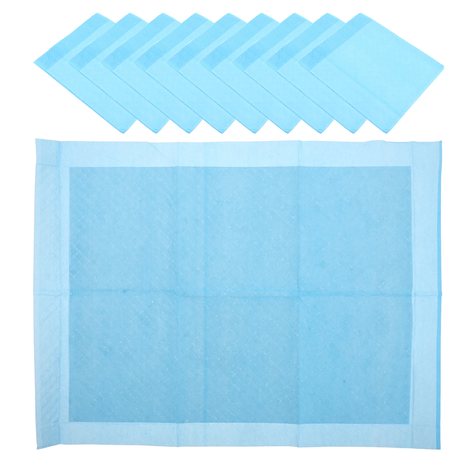 10 قطعة وسادة غنغ الطيور الممتصة للماء غير المنسوجة النسيج قفص الطيور بطانة ورقة استخدام طويل الأمد لسلامة الببغاء