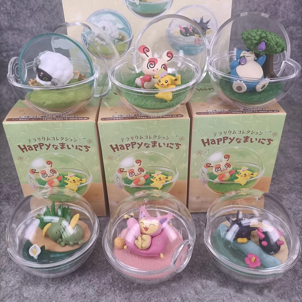 

Pokémon Pikachu Blind Box Pokeball Gashapon Toys Sleeping Edition Toys Gifts