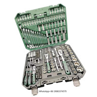 216pcs Hand Tools Set Box 24 Teeth Ratchet Wrench Socket Professional Herramientas Mechanical Spanner Car Mechanics Tool Sets
