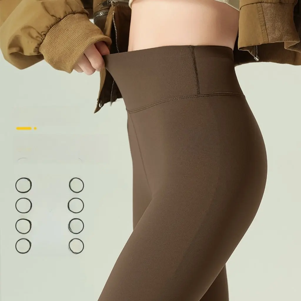 

High Waist Slimming Leggings for Women plus Size Yoga Pants Pressure Shark Pants Spring New Tight Fitting Base Layer Trousers