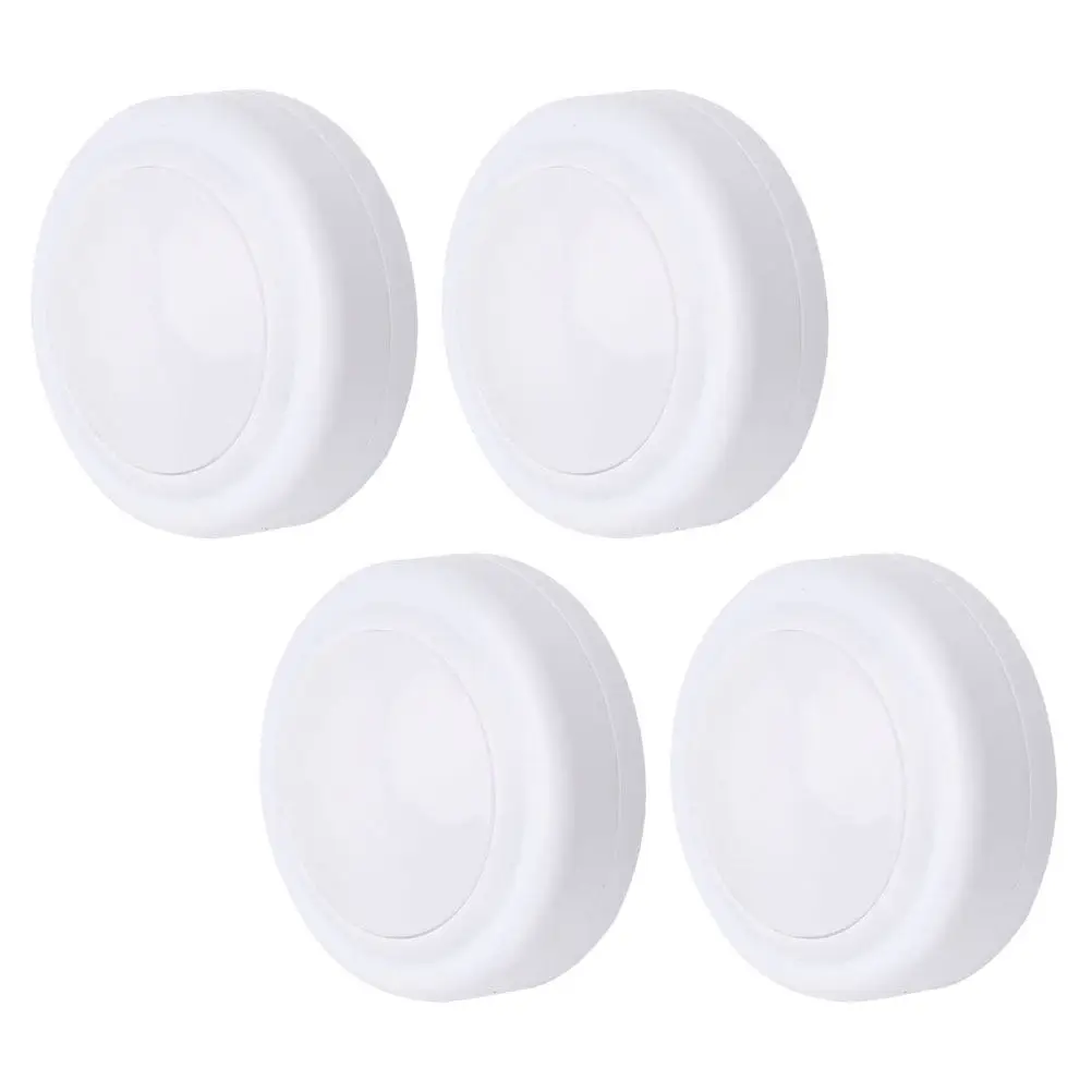 

Набор из 4 беспроводных светодиодных ночников с сенсорным управлением для спальни, гардеробной, прихожей – комфортные, не мешающие сну