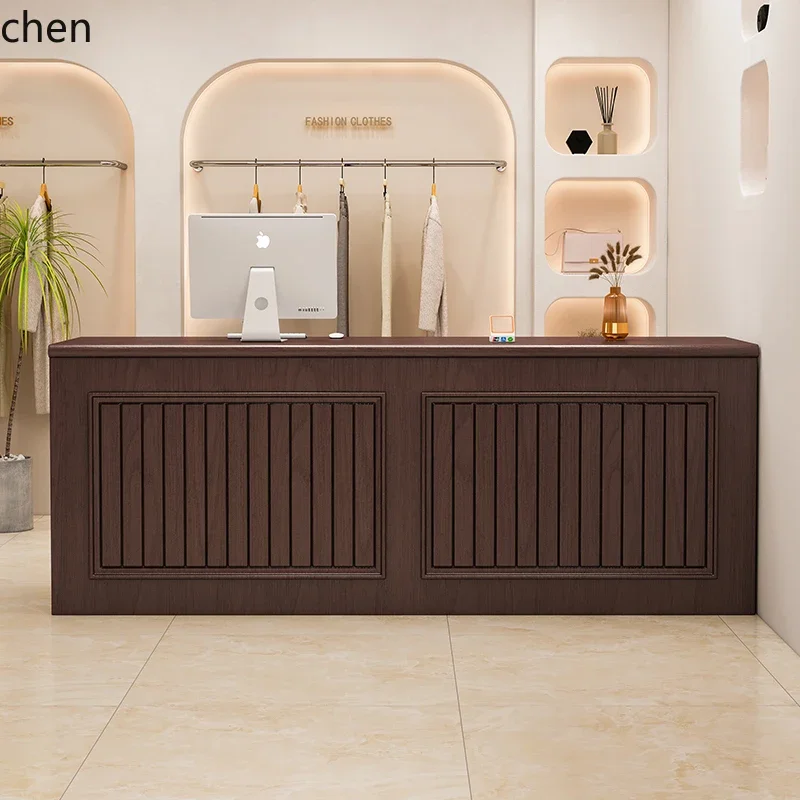 

D16- Clothing Store Cashier Counter Vintage Retro Bar Beauty Salon Reception Desk