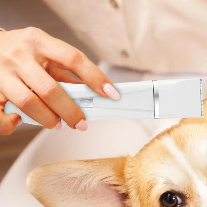 Cordless Cat Shaver Electric Low Noise Dog Grooming Kit Portable Pet Hair Trimmer Lightweight Cat Shaver For Paws Eyes Ears Face