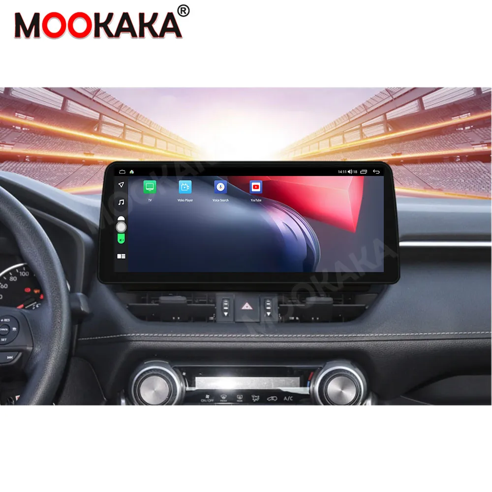 Digital Dashboard Panel For Toyota RAV4 2017 2018 2019 2020 Virtual Instrument Cluster Cockpit LCD Speedometer Multimedia GPS