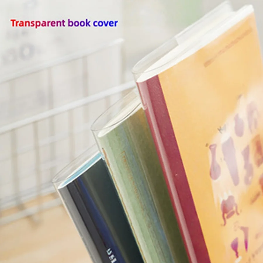 1pc A6/B7 Book Cover Shell, Certificate/Notebook Cover, Dirt/Scratch Resistant, Transparent, Clear and Simple image 6