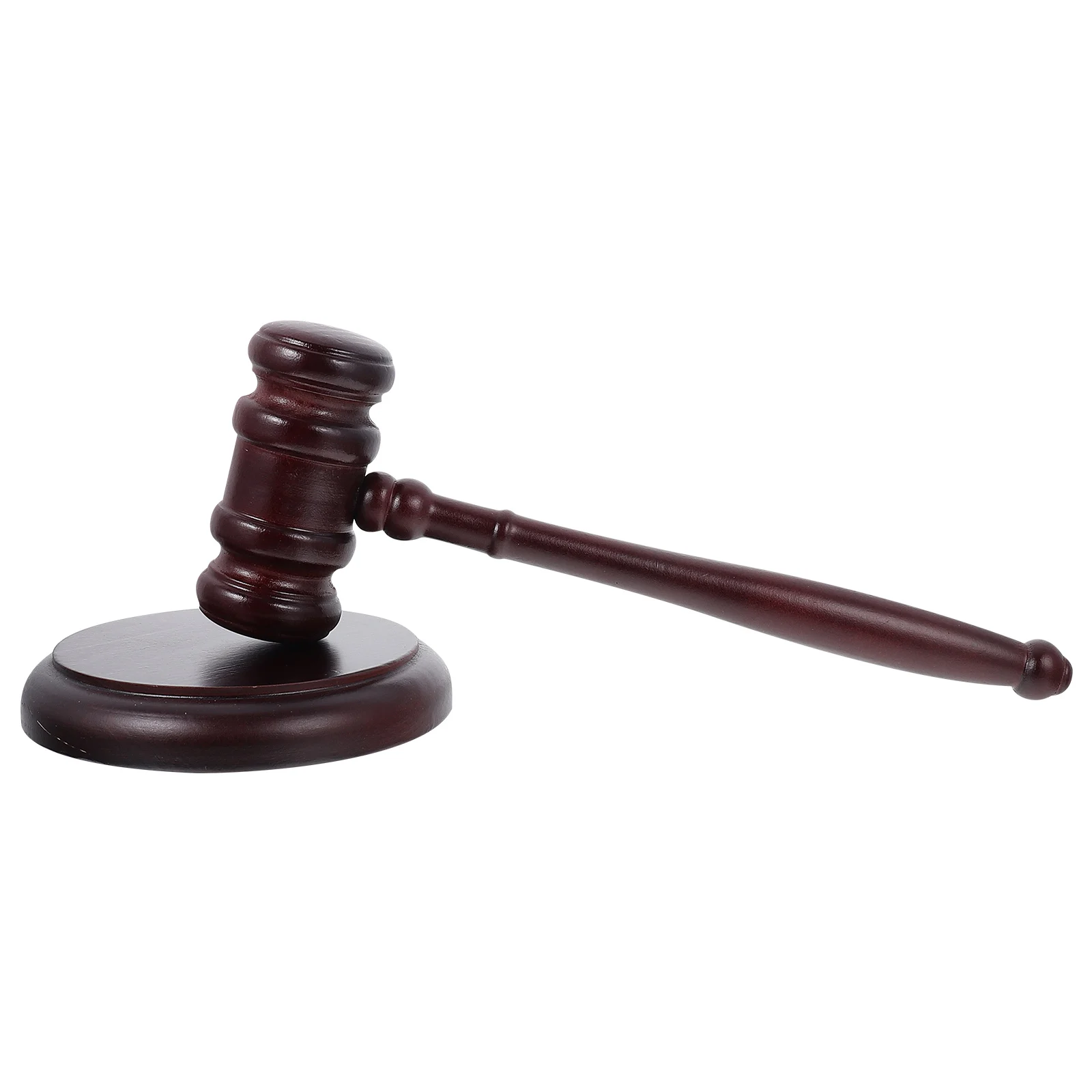 

Judge Hammer Gavel Toy Wooden Kids Prop Courtroom Auction Halloween Safe Smooth Edges Material Mini Hammer