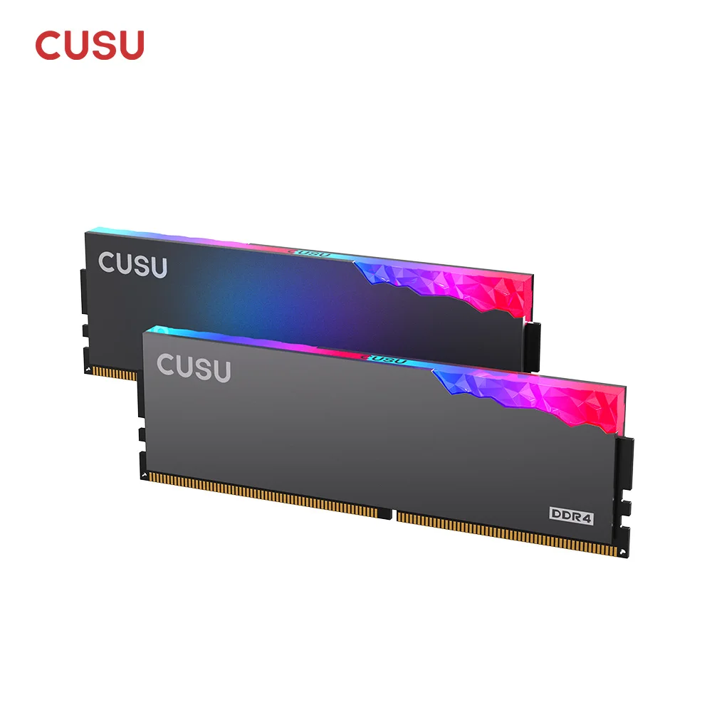CUSU RGB DDR4 3200MHz 3600MHz Ram Memory DDR4 8GB 16GB 8GBX2