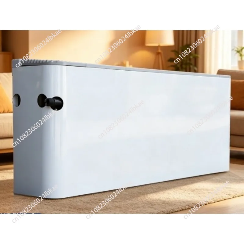Horizontal surface-mounted fan coil, heating and cooling, ceiling-mounted central air conditioning terminal 7-60