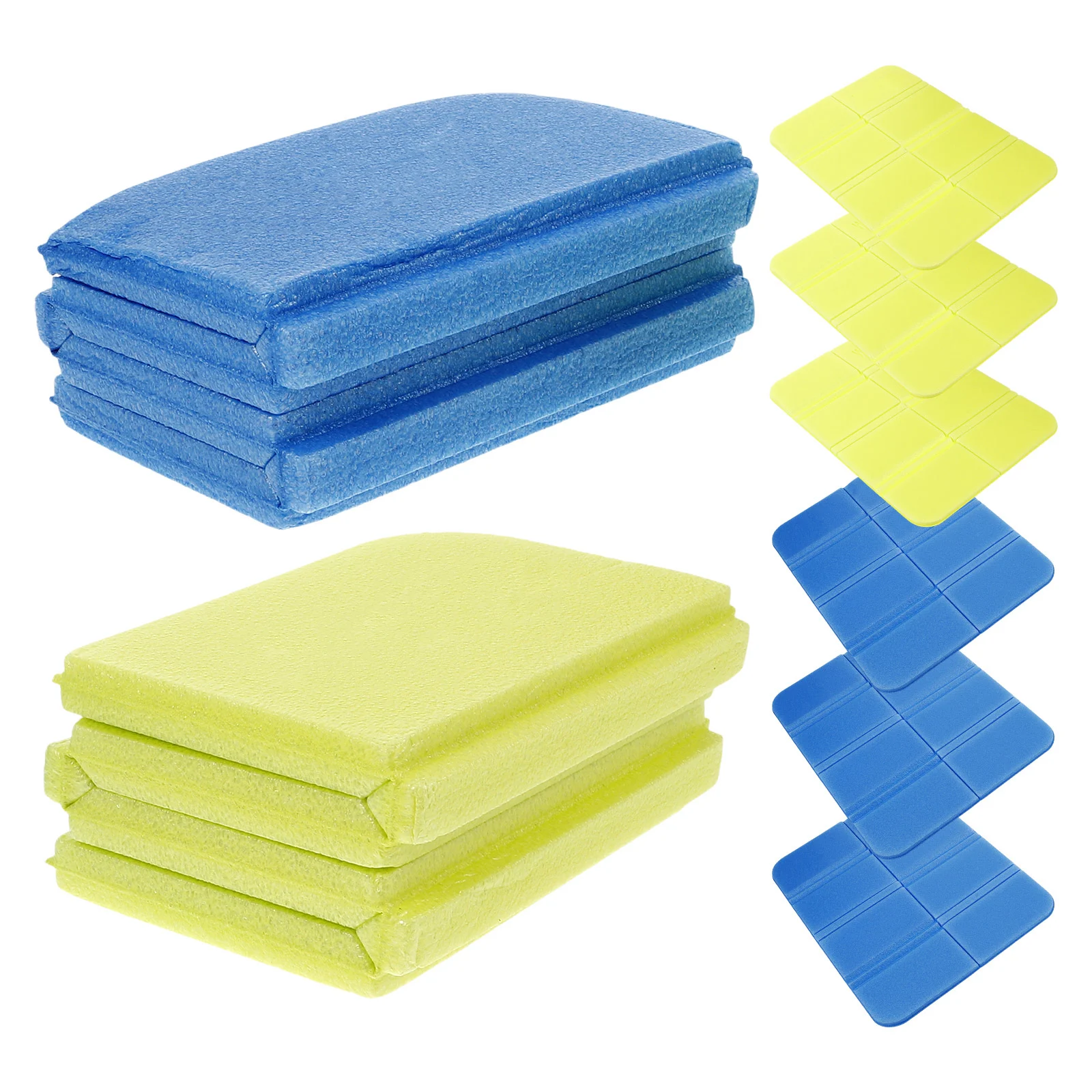 

8 Pcs Outdoor Cushion Camping Folding Seat Pad Mattress Picnic Foldable Xpe Travel