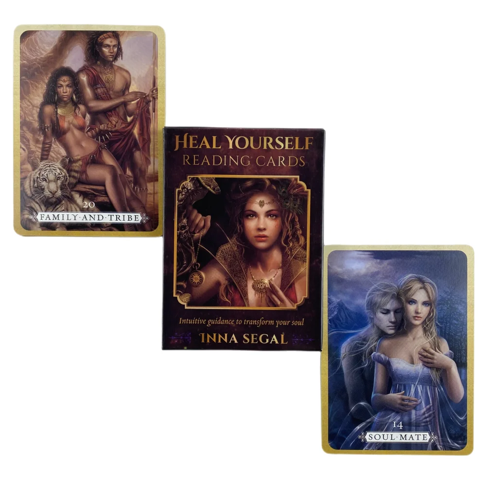 Heal Yourself Reading Oracle Cards A 36 English Divination Edition Deck Borad Games