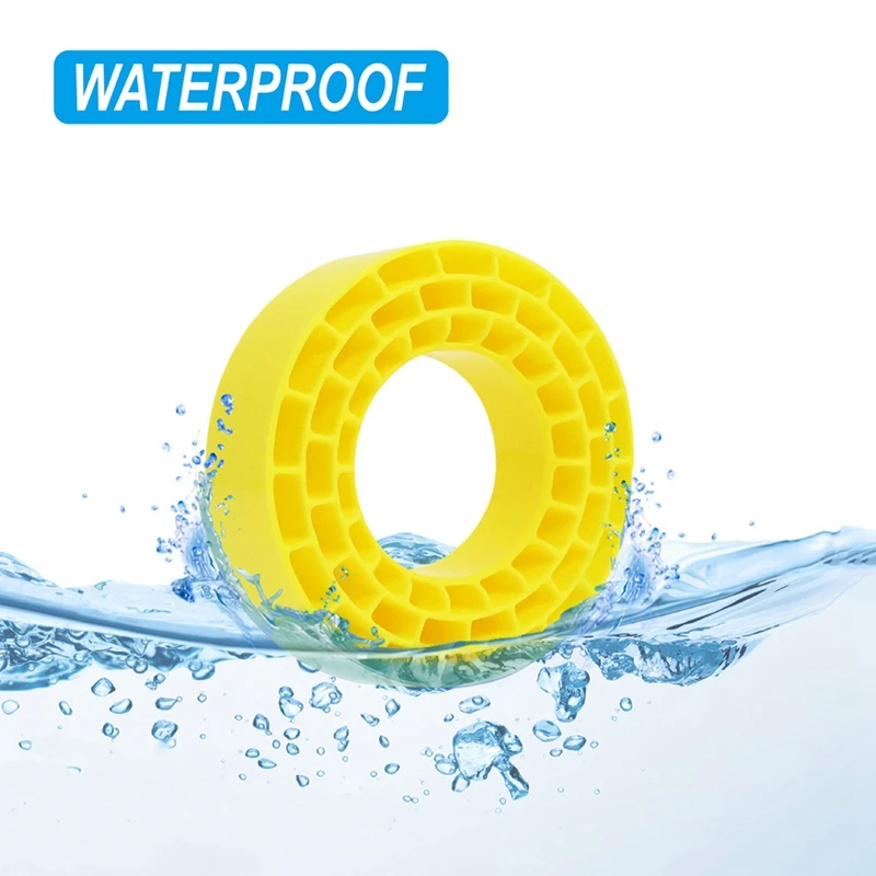 1.55 Polegada pneus de borracha de silicone inserção espuma para 95-97mm 1.55 Polegada pneu rc carro atualização peças Blue-SPMI