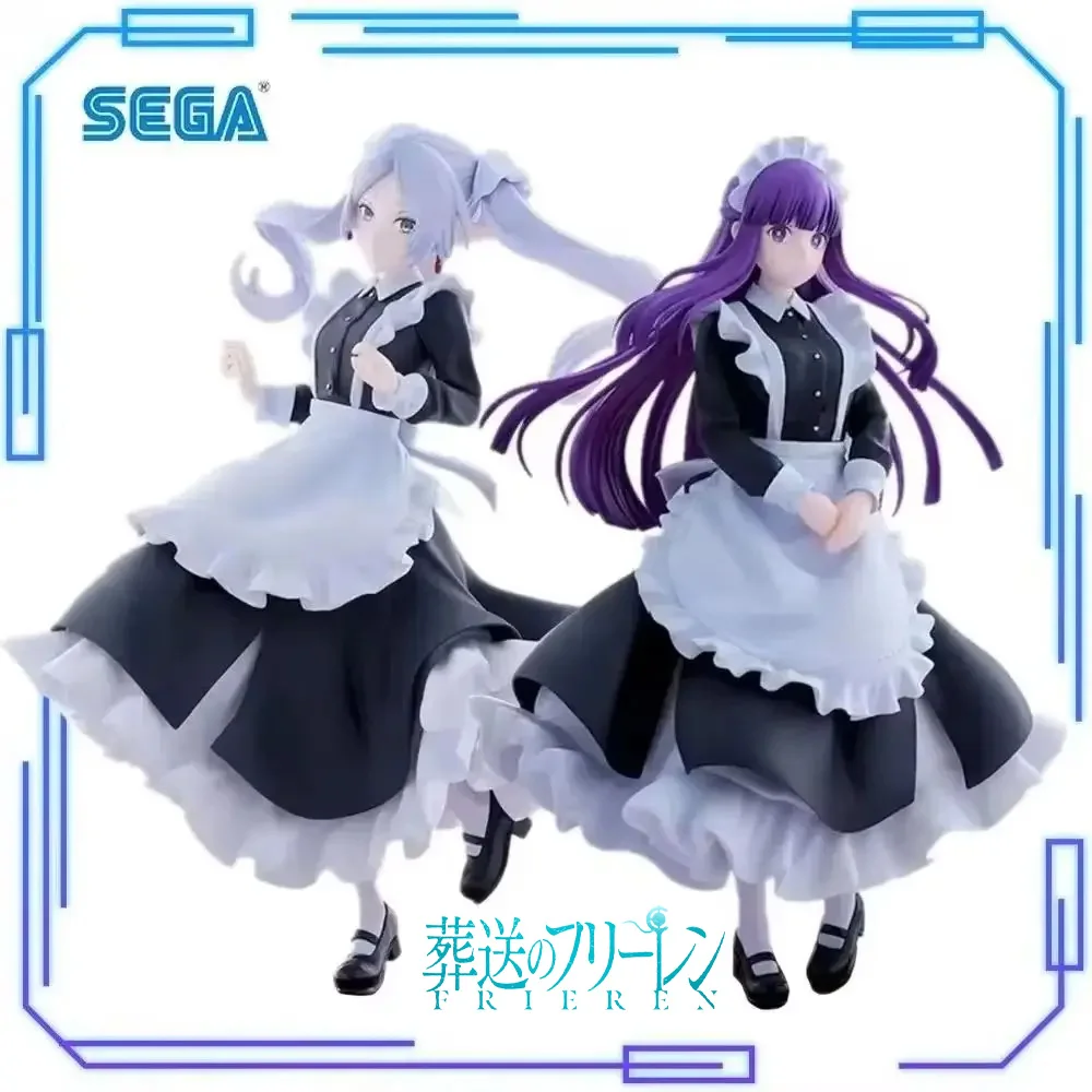 

In Stock SEGA Original Genuine Frieren: Beyond Journey's End Luminasta Frieren Fern Maid Outfit Ver Anime Model Toy Figures Gift