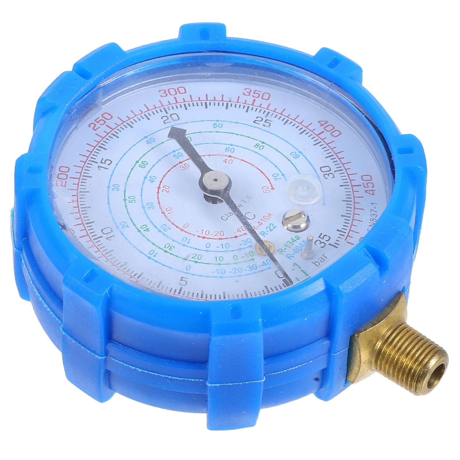 Fluorine Gauge Head High Precision Ac Pressure Measurement Tool For Automotive Cooling System Hvac Manifold Gauge Set, Car