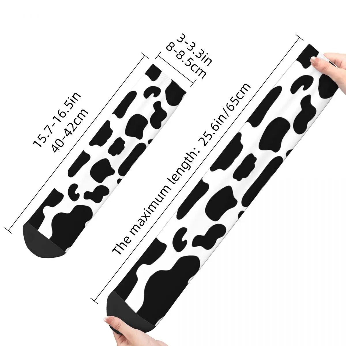 New Male Men Socks Novelty Cow Spots Throw Blanket Sr5wkvundvh Sock Polyester High Quality Women Socks Summer Autumn Winter