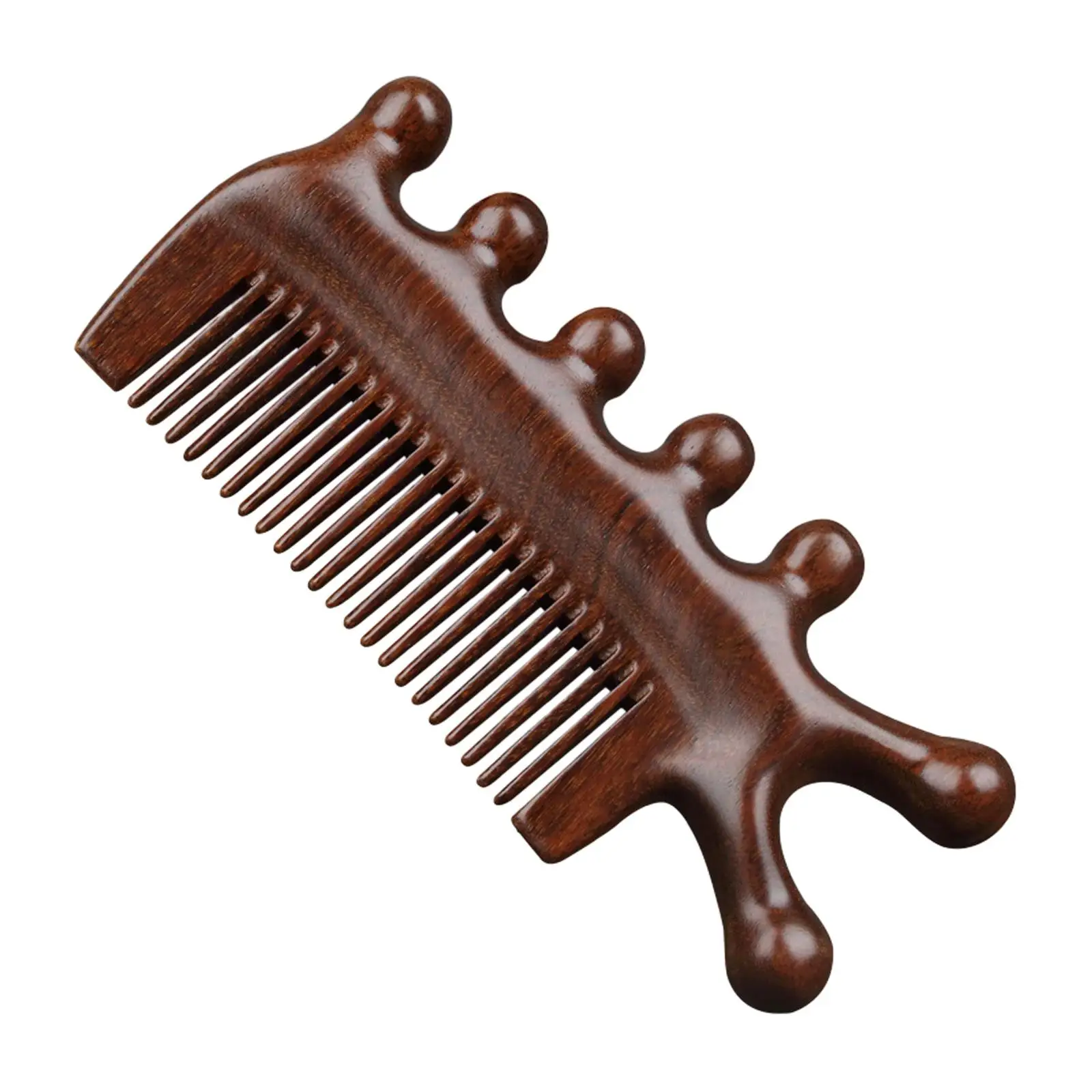 Wooden Comb Hand Made Relaxation Wide Tooth for Body Massage