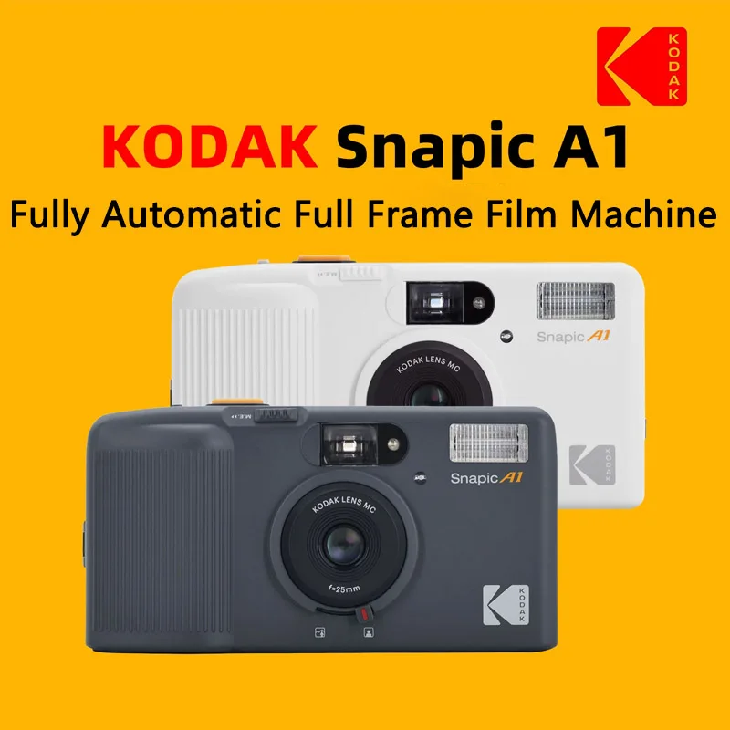 135 Film Machine Glass Lens Film Camera Kodak Snapic A1 35mm With Multiple Exposures Fully Automatic Full Frame Film Machine