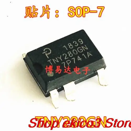 

5 шт., Оригинальные запасные части TNY280 TNY280GN SOP-7